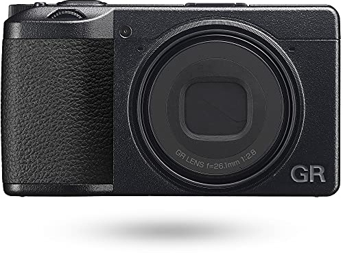 Ricoh GR IIIx, Black, Digital Compact Camera with 24MP APS-C Size CMOS Sensor, 40mmF2.8 GR Lens (in The 35mm Format)
