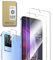 E-Hamii Protecteur D'écran Compatible avec Vivo V21 [2 Pièces] + Caméra Arrière Protecteur [2 Pièces] Verre Trempé 9H [Résistant aux Rayures,sans Bulles] [Transparente]