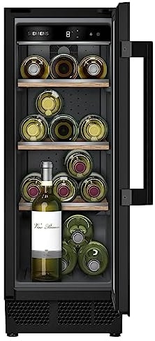Siemens KU20WVHF0, Enfriador de vino, Black
