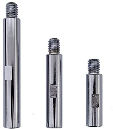 3 Pcs M14 Extension Rod Shaft Polishing Tool for M14 Thread Water Grinder Polishing Machine 125 Angle Grinder Car Polishing 75mm100mm 140mm Set