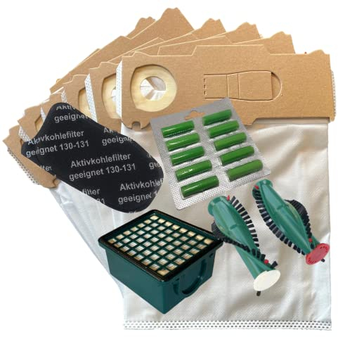 18 Staubsaugerbeutel geeignet Vorwerk Kobold VK 130 VK 131 Spar Set