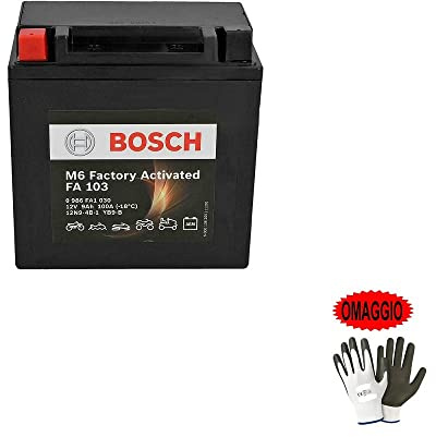 Kompatibel mit Piaggio X9 Evolution (M23000/M2300035) 125 2003 A 2006 Batterie bereits gebrauchsfertig geladen Bosch YB9-B 9 Ah Batterien 12 Volt 136 x 76 x 34 mm