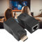 RJ45 vers HDMI, 2X HDMI 30m à RJ45 Câble Réseau sur Conv Ethernet Répéteur CAT-5e Convertisseur CAT6 pour Utp Extender Convertisseur