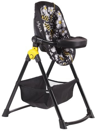 Play Like Mum Daisy Chain Unity 4 in 1 Dolls High Chair/Car Seat (Bumblebee)