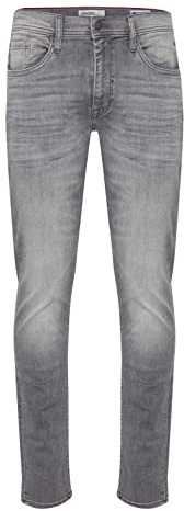 Blend 20712391 Herren Jeans Hose Denim 5-Pocket Multiflex mit Stretch Twister Fit Slim/Regular Fit, Größe:W30/34, Farbe:Denim Light Grey (200294)