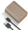 K&F Concept NP-FZ100 Batteria per Fotocamera con Connessione Diretta di Type C Compatibile con le Fotocamere Sony A9 A7III A7RIII A7RIV A6600 ZV-E1 FX3, FX30 (1 batteria)