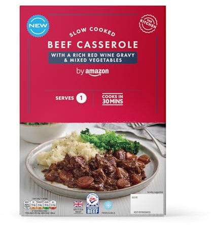 by Amazon Slow Cooked Casserole Beef, 350g