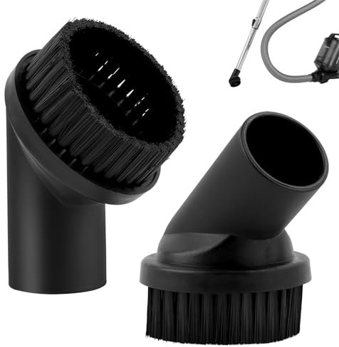 2 PCS Brosse à Poussières de 35mm Brosse Aspirateur Universel Brosses pour Aspirateurs Accessoire Aspirateur Brosse à Poussière Aspirateur Brosse pour Meubles Accessoires Aspirateurs pour Aspirateur