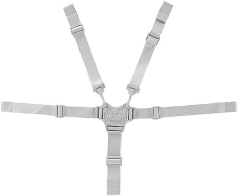 GNHG Bebé 5 Puntos Cinturón Seguridad - Ajustable Correas de seguridad para sillas altas - Universal carrito de bebé correa de seguridad - Correa de repuesto Adecuado Para Carrito de Bebe