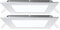 V-TAC Einbauleuchte LED Panel Deckenpanel Einbaulampe Deckenleuchte, quadratisch weiß, 6W 420Lm neutralweiß, LxBxH 12x12x2,5cm, 2er Set