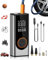 Tyre Inflator Air Compressor 6000mAh 150PSI - Digital Display & Dual Power Supply Modes, Cordless Car Tyre Inflator with LED Light & Power Bank, Electric Bike Pump for Car, Motorcycle, Bike, Ball