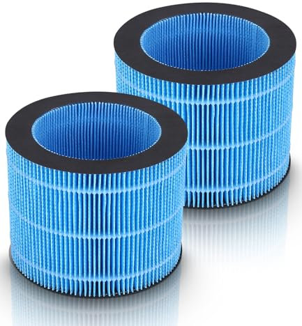 2 Stück AMF220 Ersatzfilter Kompatibel mit Philips HU3916 HU3918 HU3918/10 HU2716 HU2718 HU2718/10 Luftbefeuchter und AMF220/15 Luftreiniger,Filtermodell FYM220/30&FY3446/30 Ersetzen