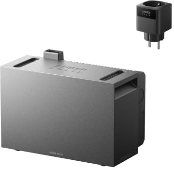 Anker SOLIX BP5000 Erweiterungsakku für Solarbank 4 Pro+ Smart Plug Gen 2 | 5kWh Kapazität, erweiterbar auf bis zu 30kWh, 10000 Ladezyklen, Modul-Design, Plug&Play