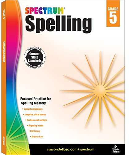 Spectrum Spelling, Grade 5: Volume 32