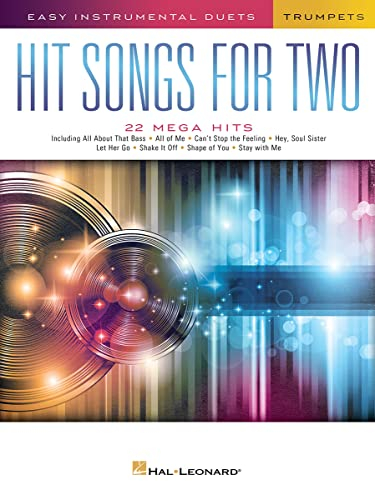 Easy Instrumental Duets Hit Songs -For Two Trumpets- (Book): Noten für Trompete