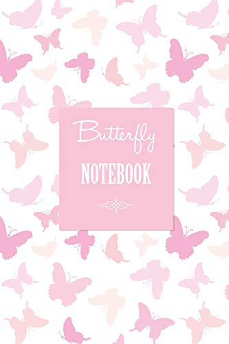 Butterfly Notebook | Cute Gift Journal for Girls: Medium College-Ruled Notebook, 120-page, Lined, 6 x 9 in (15.2 x 22.9 cm)