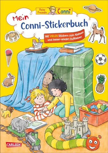 Conni Gelbe Reihe (Beschäftigungsbuch): Mein Conni-Stickerbuch: Mit vielen Stickern zum Ablösen und Immer-wieder-Aufkleben