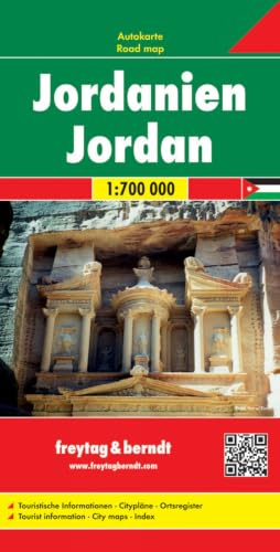 Jordan f&b (+r): Wegenkaart 1:700 000