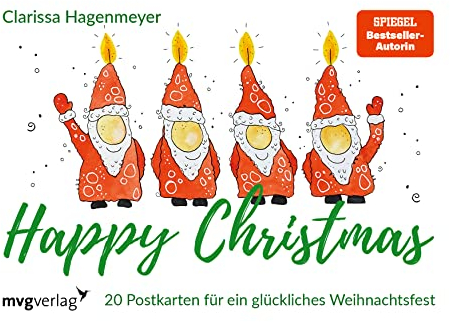 Happy Christmas: Postkarten: 20 Postkarten für ein glückliches Weihnachtsfest