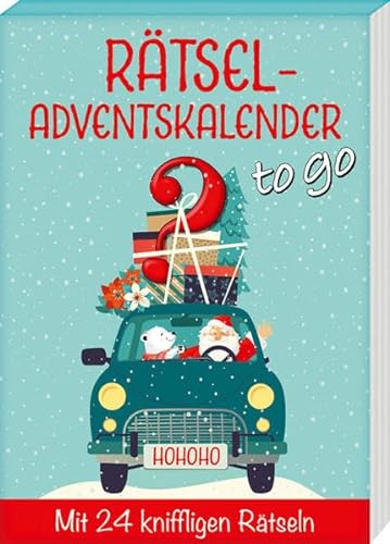 Rätseladventskalender to go 5: Mit 24 kniffligen Rätseln (Adventskalender für Erwachsene - 24 Rätsel)