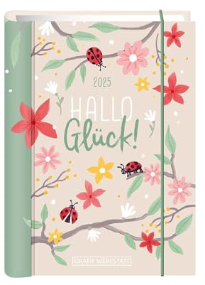 Terminplaner 2025 Hallo Glück: Terminplaner Hardcover