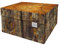 Dutch Design Brand Dekorative Aufbewahrungsboxen mit Deckel – Größe: 38,9 x 31,8 x 21,1 cm – FSC zertifizierter recycelbarer Karton (Druck: Baumstamm)