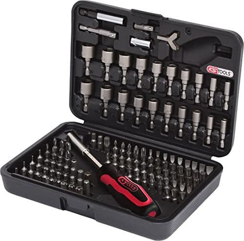 KS Tools 911.2085 1/4 CLASSIC Bit-Satz, 122-tlg., 4042146150733