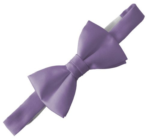 Great British Tie Club Herren Satin Fliege (Flieder)