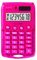 Rebell RE-Starlet P Taschenrechner, Dual-Power 8-stelliger, rosa