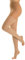 Relaxsan M1180A (Beige 4-XL) Collant de contention Classe 1 (15-21 mmHg) en microfibre pied ouvert