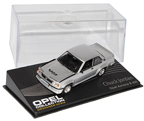 Ixo Opel Ascona B400 Coupe Silber 1975-1981 Nr 140 1/43 Modell Auto