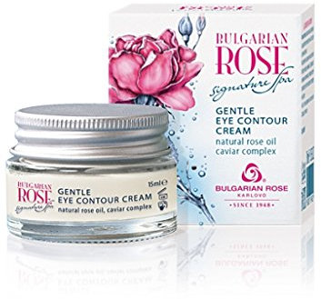 GENTLE EYE CONTOUR CREAM WITH SHEA BUTTER AND Q10 BULGARIAN ROSE SIGNATURE SPA 15 ml