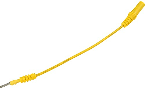 Herth+Buss 95980778026 Messleitung, Multimeter | Flachstecker | mit Bananensteckerbuchse | 3 Stck
