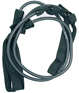 Gymstick Widerstandstrainer Ersatz-Tubings Schwarz | Extra schwer, OneSize