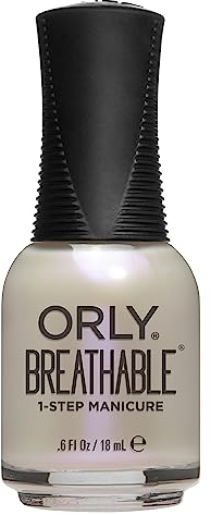 ORLYBeauty Breathable 18 ml | Crystal Healing | Farbton Porcelaine | Nagellack | Nagelpflege | Starke & Schöne Nägel | Lange Haltbarkeit | Maniküre