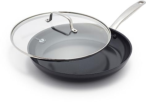 GreenPan Prime Midnight Healthy Ceramic Nonstick, Black