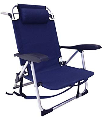 Strandtuch Rucksack mit Kissen PAPILLON 67 x 60 x 76,5 cm