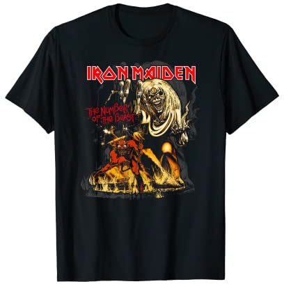 Iron Maiden - Number of the Beast Graphic T-Shirt