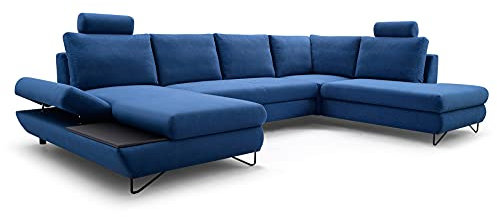 All4All Ecksofa Andreas 3 Polstersofa mit Bettkasten Schlaffunktion Sofa Couch Wohnlandschaft Eckcouch U-Form13