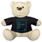 Spreadshirt Personalisierbarer Teddy Kuscheltier Selbst Gestalten mit Text und Foto Teddy, One Size, Schwarz