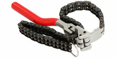 Oil Filter Removal Chain Wrench Chain Strap Type Oil Filter Wrench Pliers Auto