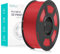 SUNLU High Speed PLA Meta Filament, 1kg PLA 3D Druckerfilament 1,75mm, Robusteres 3D Druckfilament, Maßgenauigkeit +/- 0,02mm, Kompatibel mit 3D FDM Druckern, 1kg Spule(2.2Pfund), Kirschrot