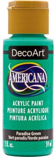 Deco Art Americana Acrylic Paint 2oz-Paradise Green