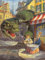 New York Puzzle Company Peter de Sève Jurassic Paris – 1000 Teile Puzzle für Erwachsene von Peter de Sève