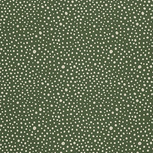 HEKO PANELS Oxford Wasserdichte Meterware Canvas Polyester Stoff Zum Nähen, Dekostoffe Wasserabweisend Blickdicht Gepunktet 1 Meter 155 x 100 cm