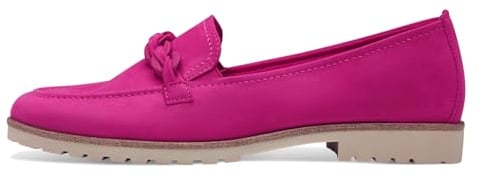 Tamaris Damen Sandaletten, Frauen Sandalen,offene Schuhe,Strandschuhe,Sommersandalen,bequem,flach,Sommerschuhe,Freizeitschuhe,Fuxia,40 EU