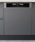 Bauknecht OBBO PowerClean 6330 teilintegrierbarer Geschirrspüler / 60 cm/D / 14 Maßgedecke/PowerClean - Hochdruckdüsen/ActiveDry - automatisches Türöffnungssystem/Express-Programm