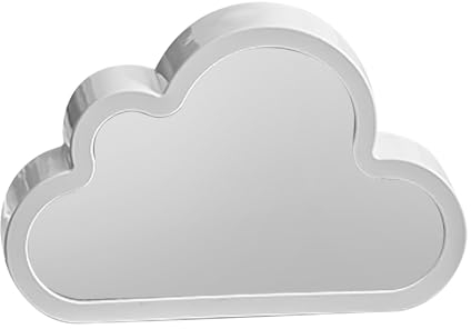 luolety LED-Spiegellampe, Tulpenwolke, 20 romantische Blumen-Wolkenlampe, Spiegel-Nachtlicht, DIY-Tulpen-Tischlampe, handgefertigte Lichtdekoration, Ornament für Paare, Freunde (DIY)