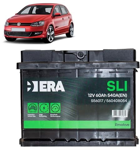 Batteria 60Ah per Volkswagen Polo V 1.4 1.6 benzina 2009+