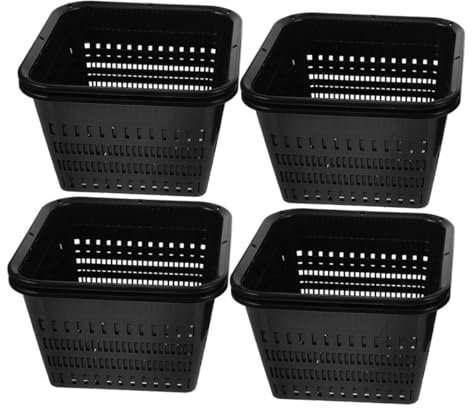 BESPORTBLE 8piezas Macetas De Malla para Hidropónico Cestas De Plástico para Orquídeas y Flores